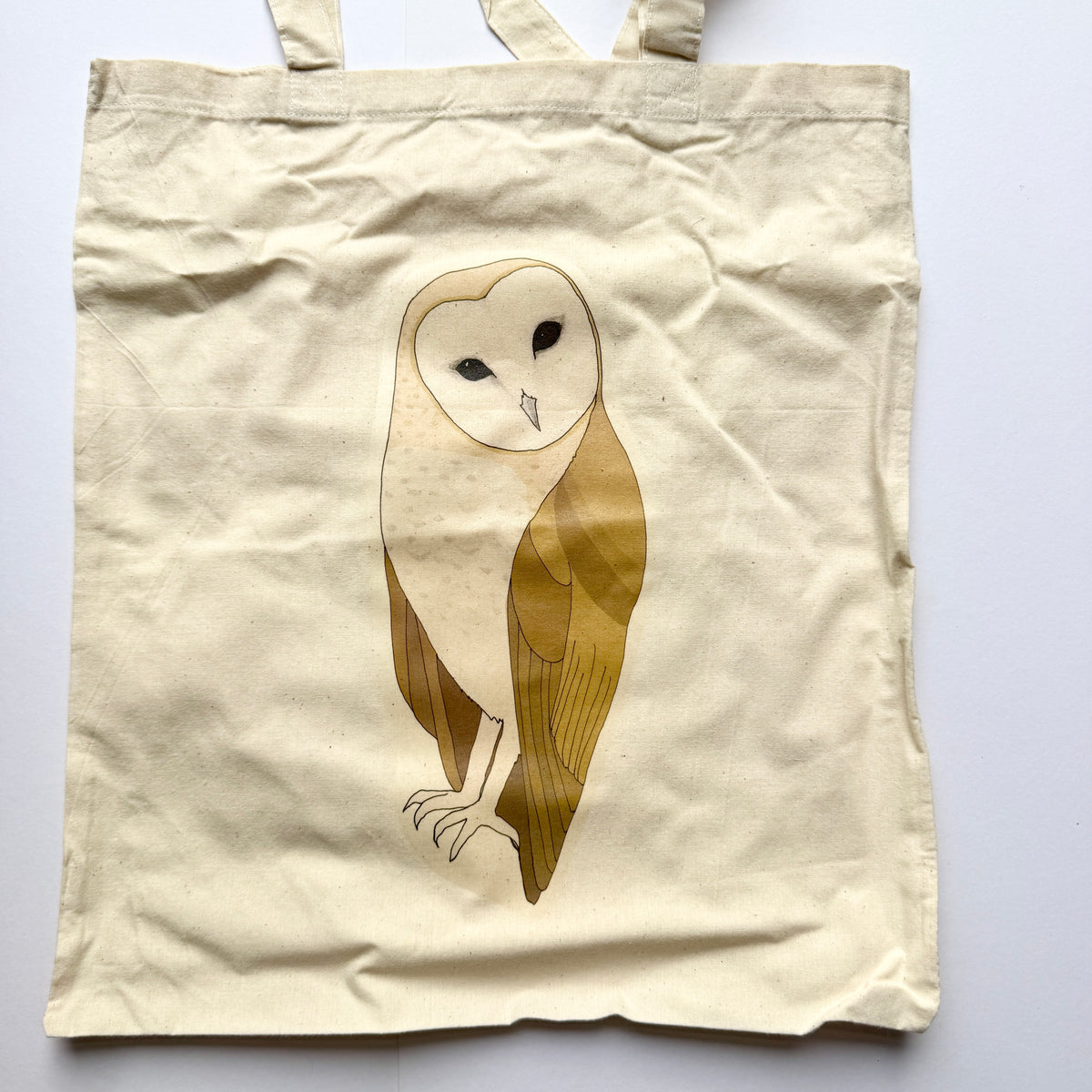 Barn Owl tote bag - SECONDS SALE