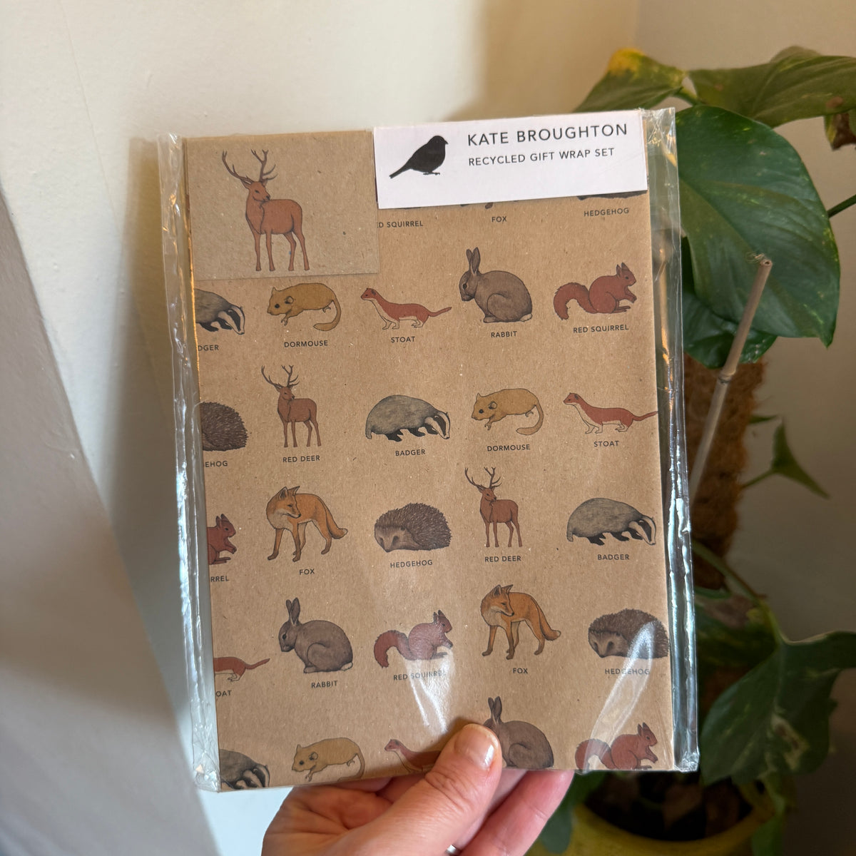 Woodland animal gift wrap set - SECONDS SALE