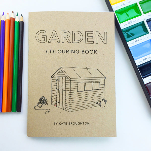 Garden Colouring Book