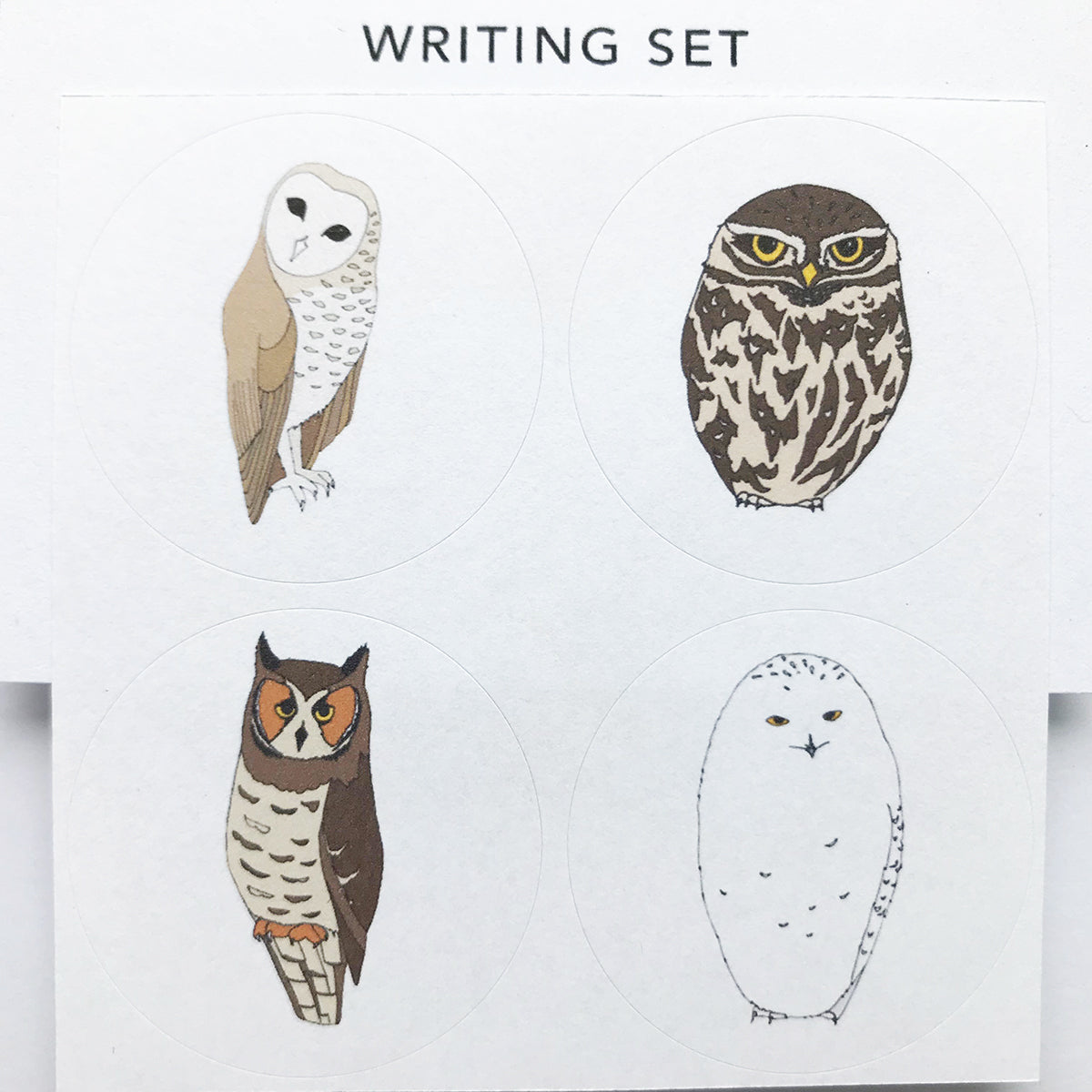 Owl Writing Set