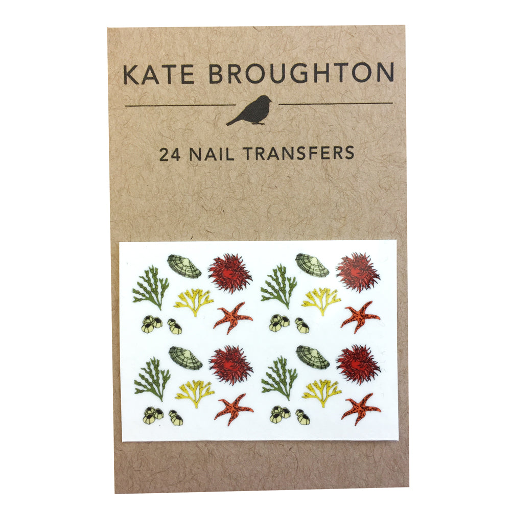 Beachcombing Nail Art Transfers - katebroughton