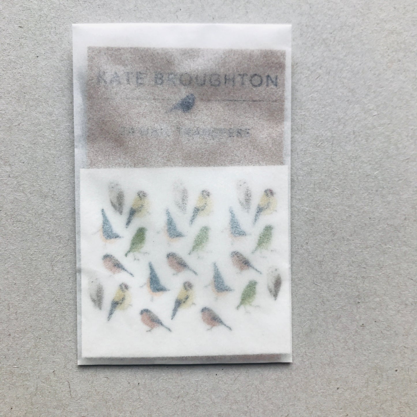 Bird Nail Art Transfers - eco friendly packaging katebroughton