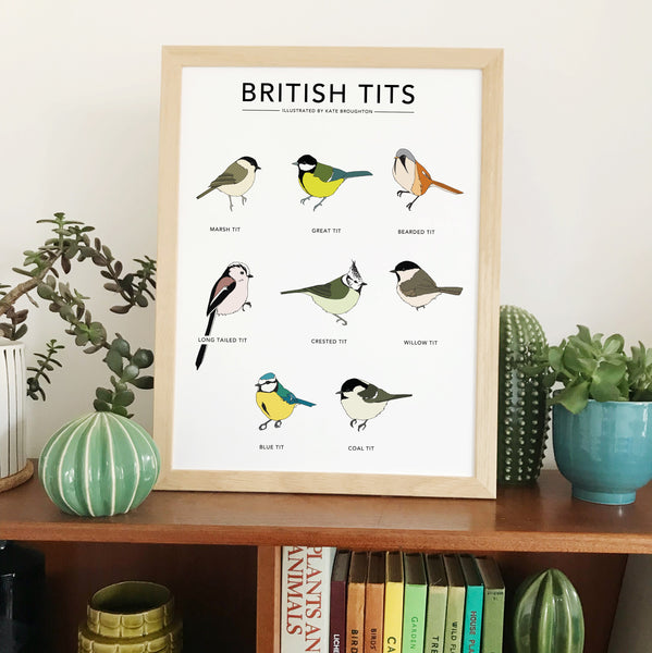British Tits Print