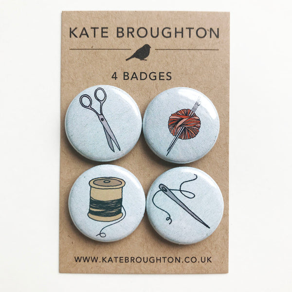 Craft badge set
