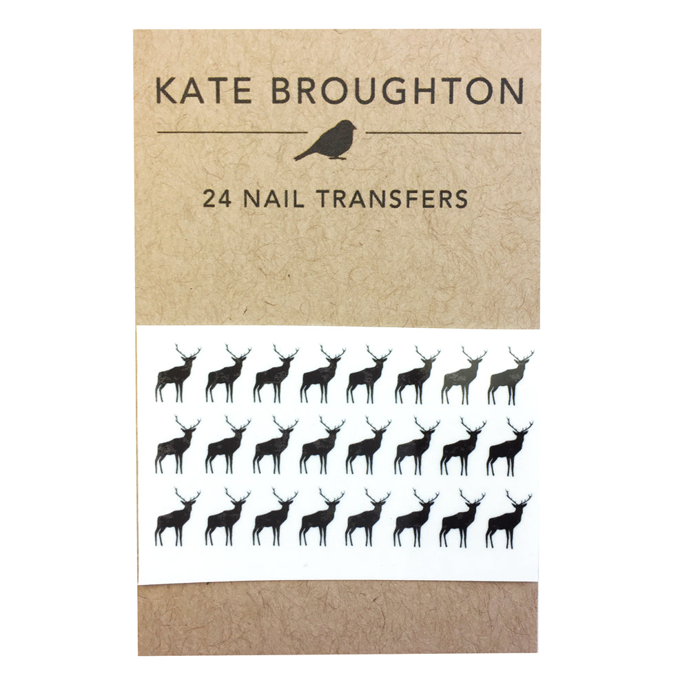 Deer Nail Art Transfers - katebroughton