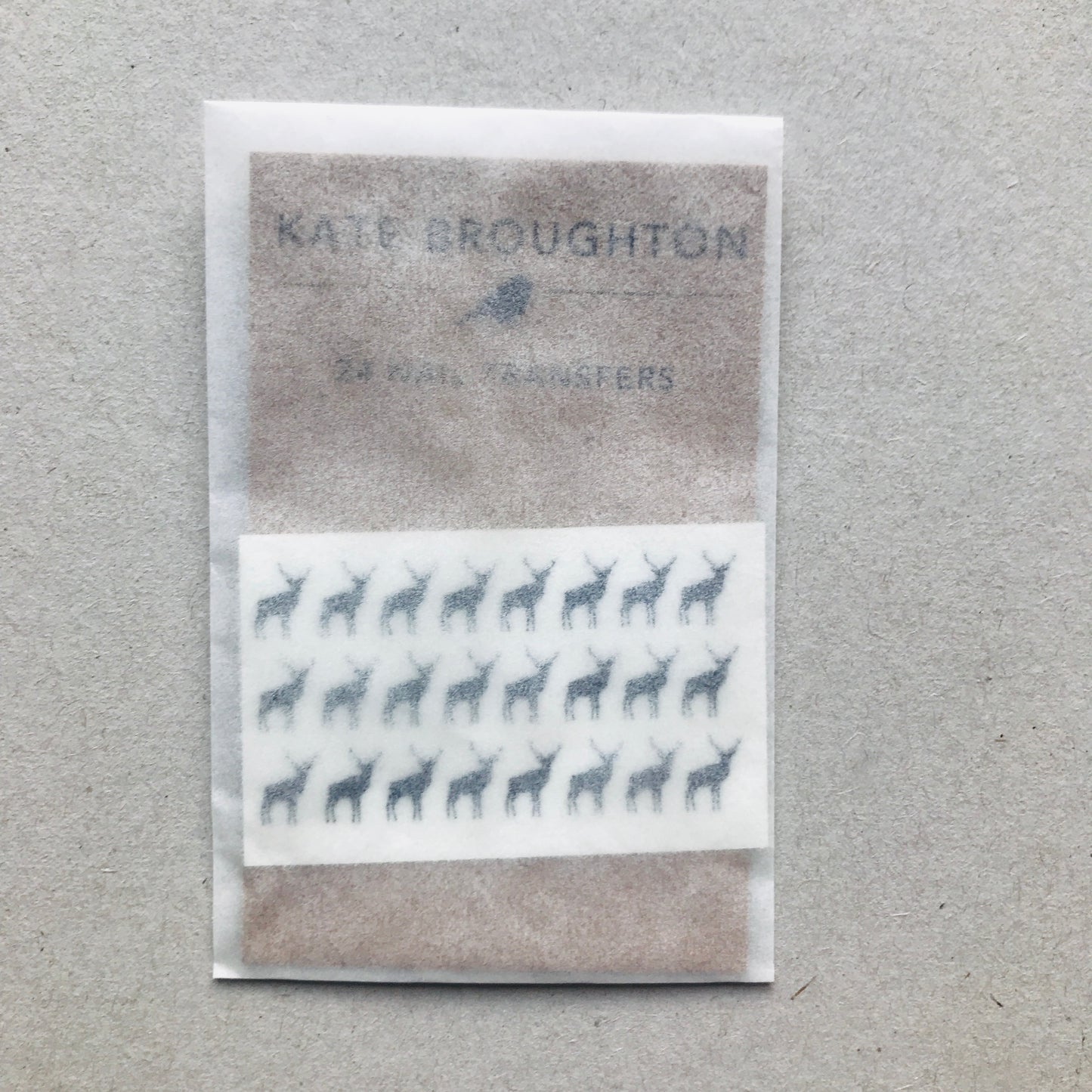 Deer Nail Art Transfers