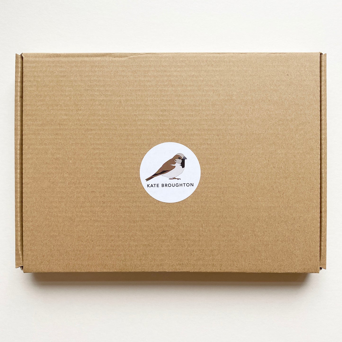 Bird themed letterbox gift box