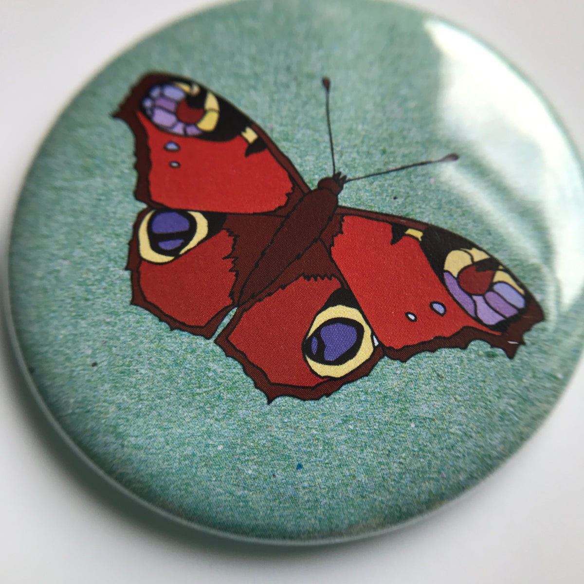 Birds and Flowers Pocket Mirror