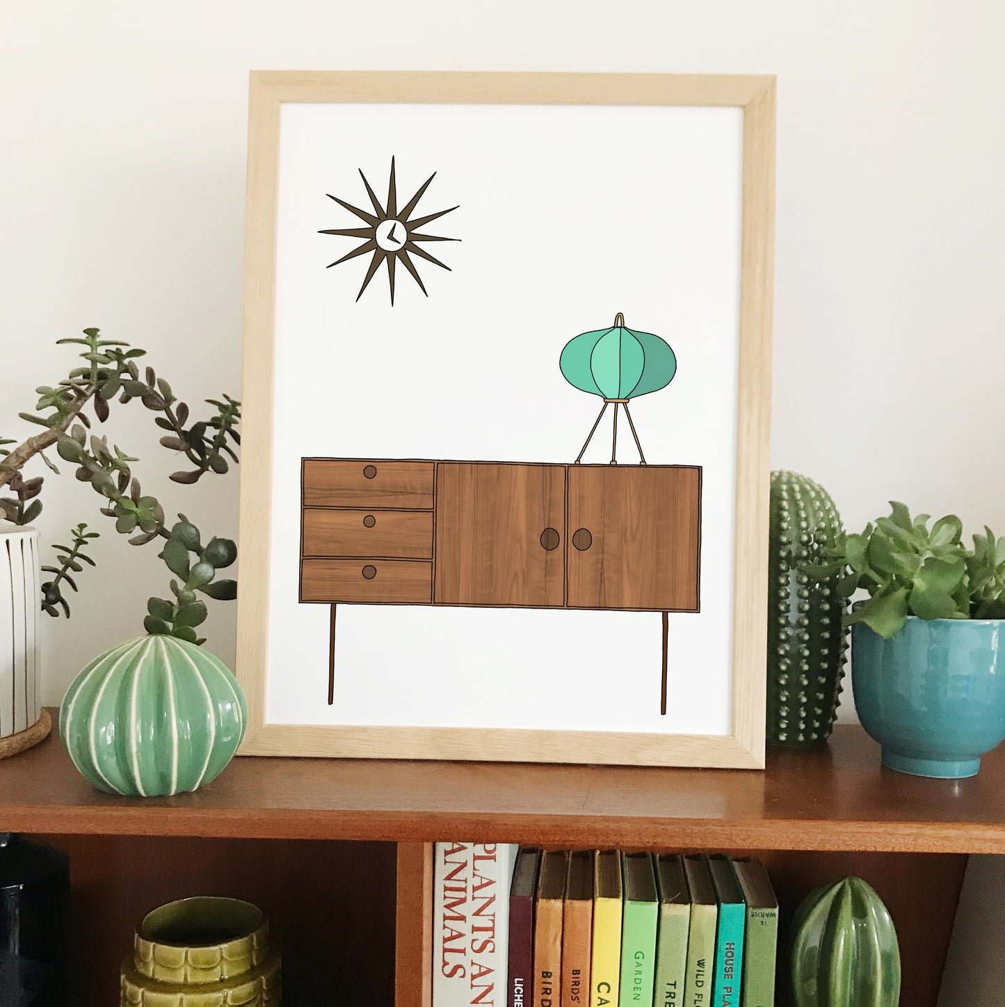 Retro Homes Sideboard Print - katebroughton