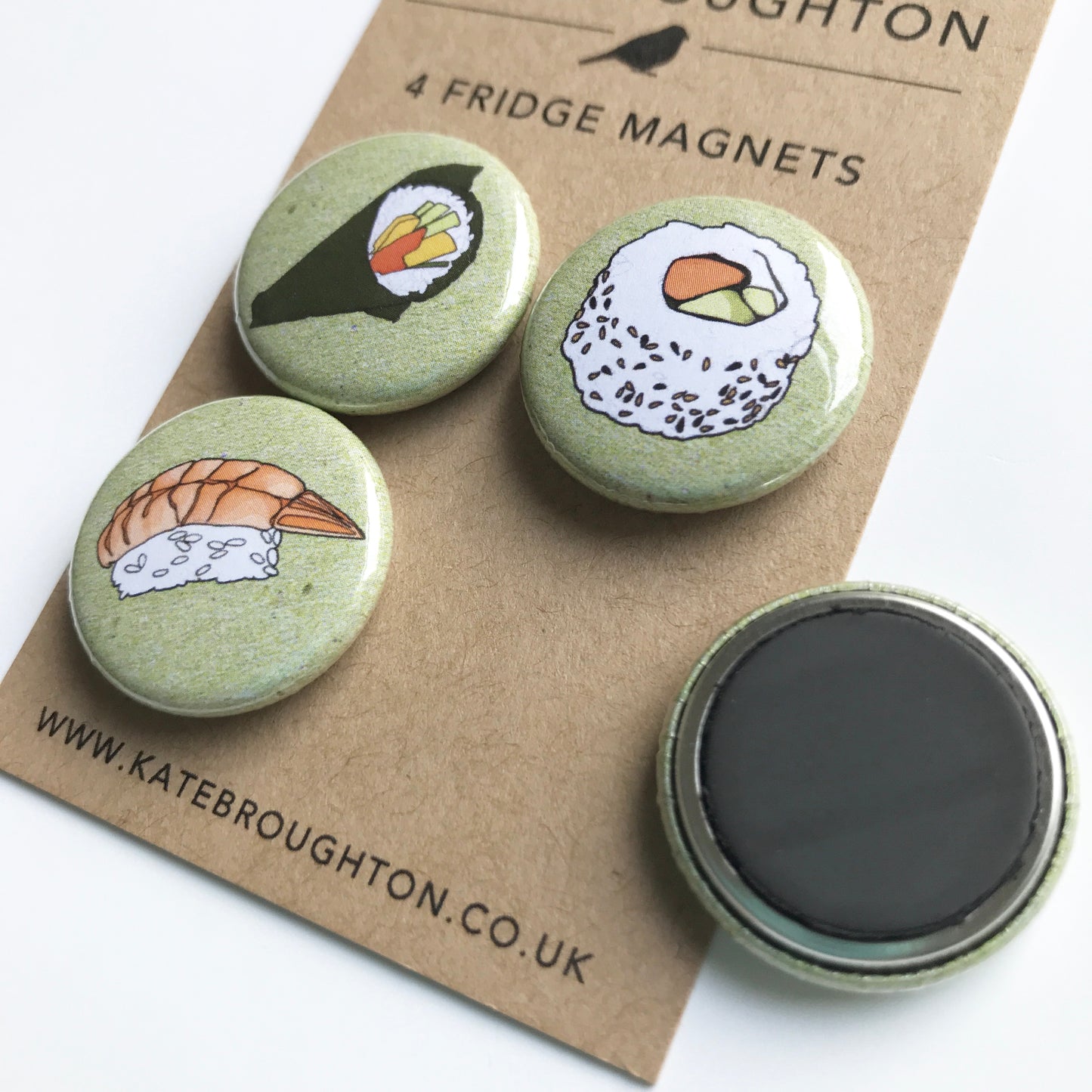 Sushi Fridge Magnets - katebroughton