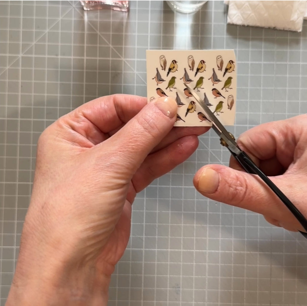 How to use Kate Broughton nail art transfers