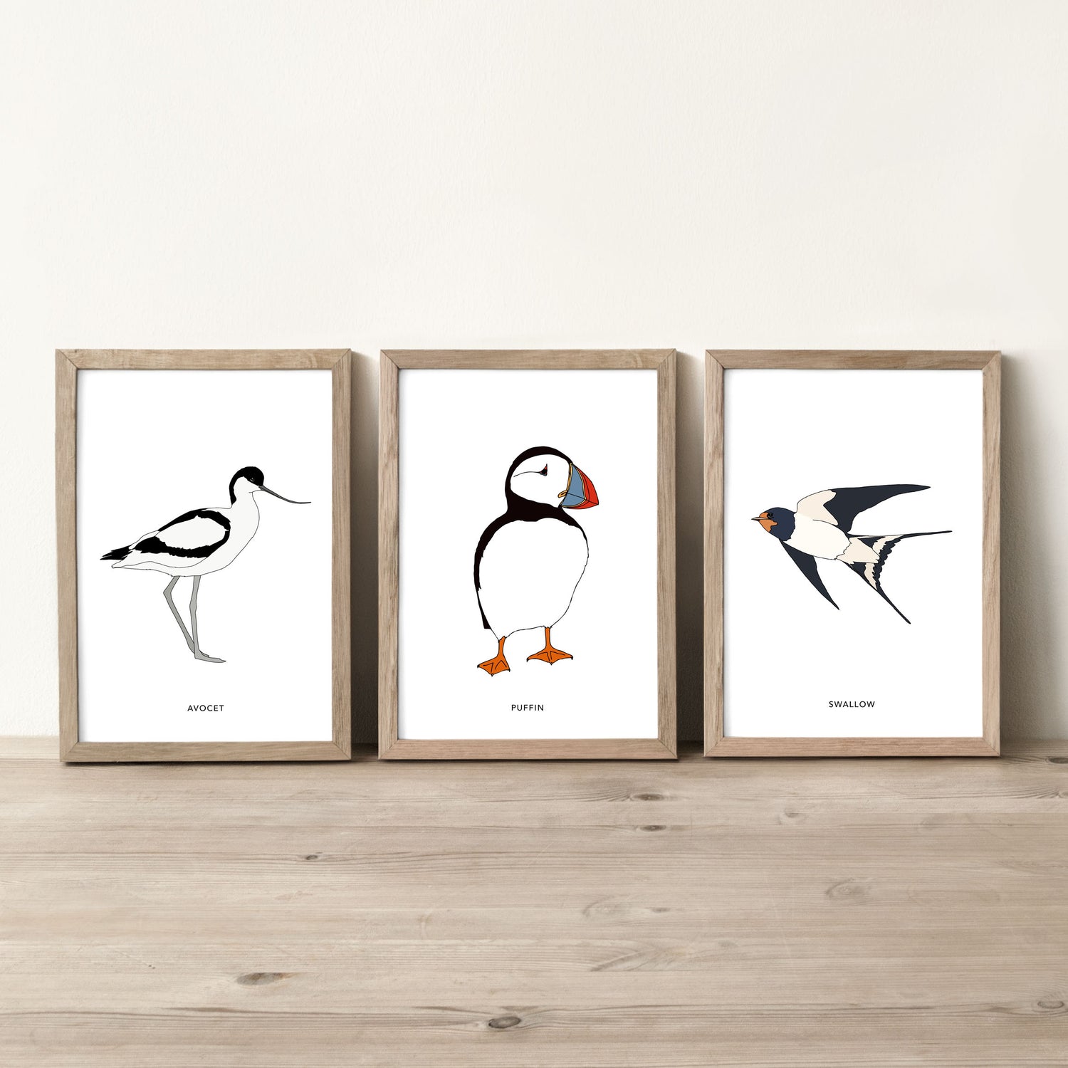INDIVIDUAL BIRD PRINTS