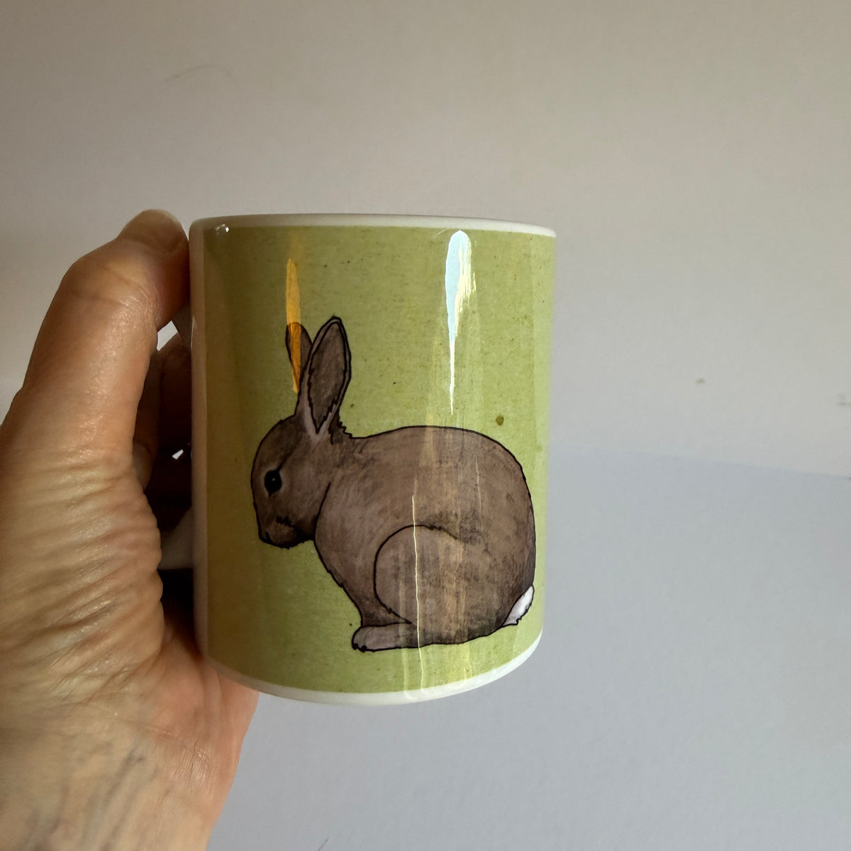 Fox & Rabbit mug - SAMPLE SALE