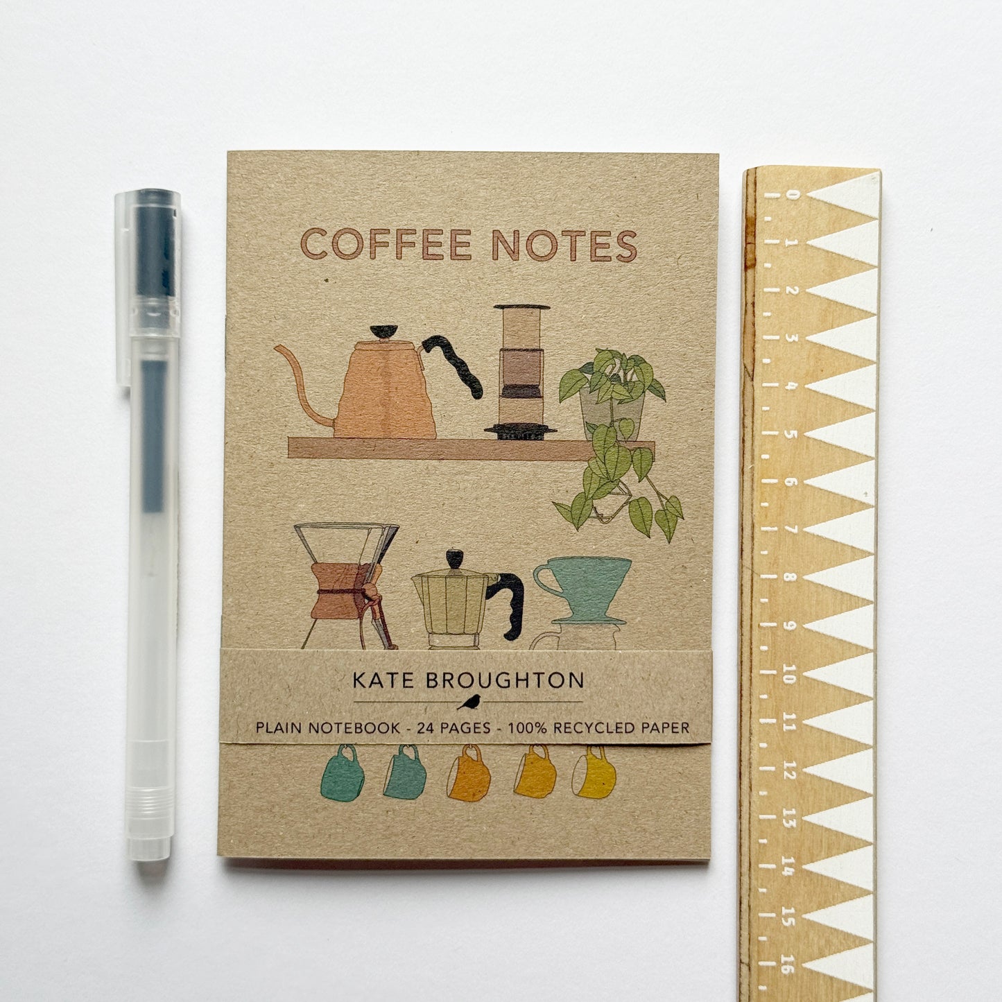 Coffee notes, pocket notebook