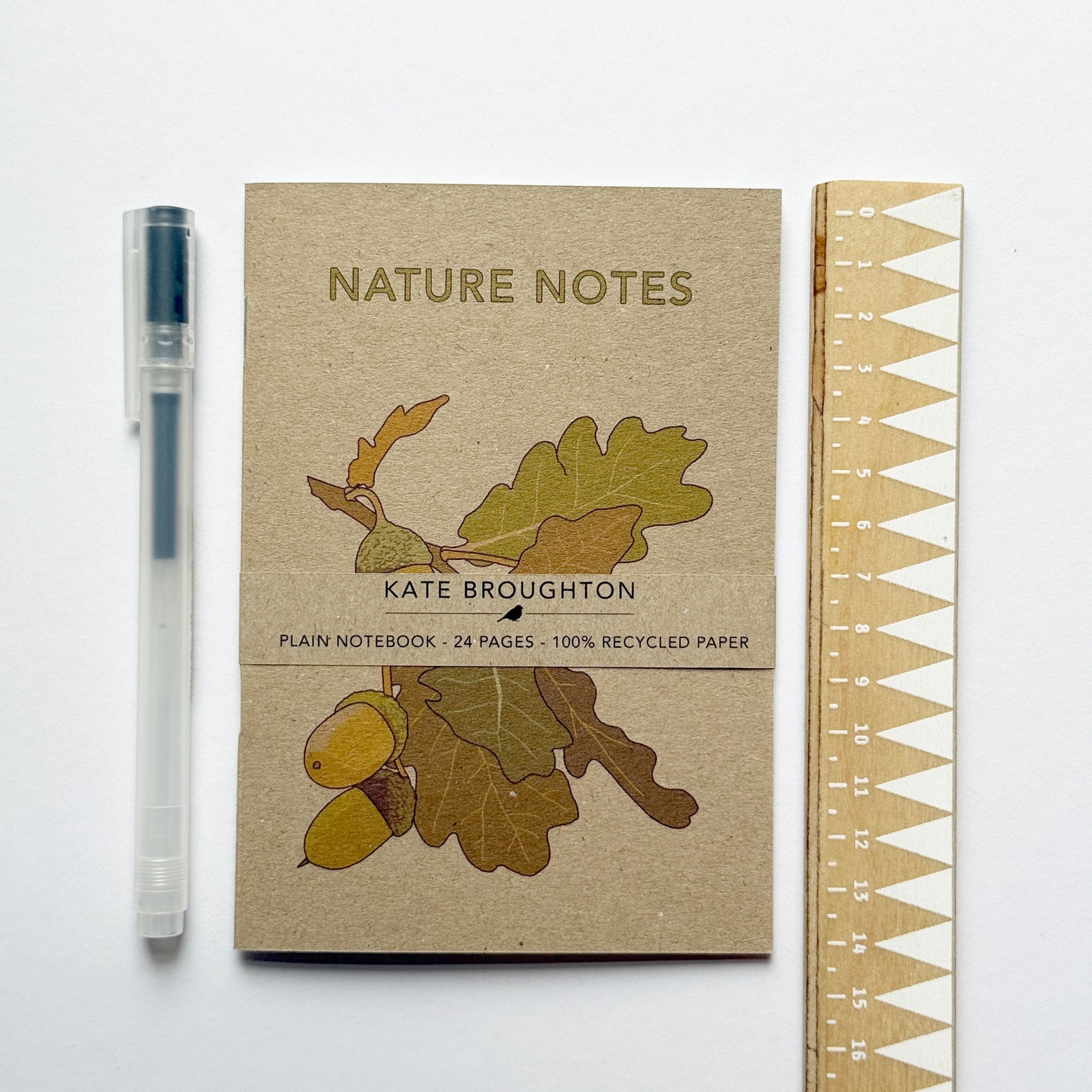 Nature notes, pocket notebook