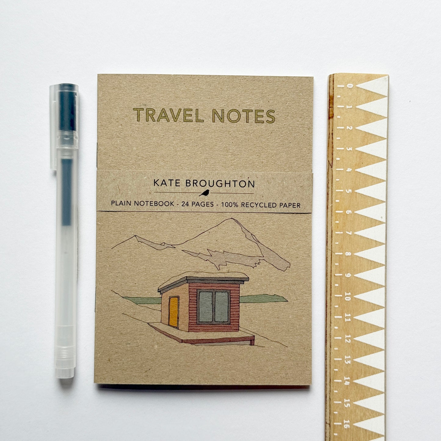 Travel notes, pocket notebook