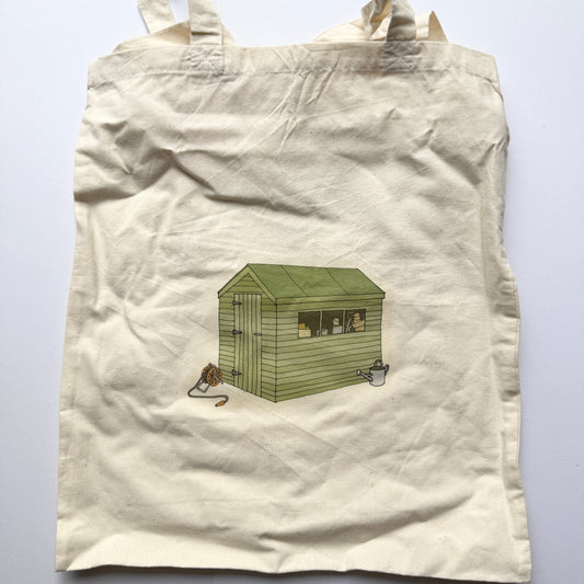 Garden shed tote bag - SECONDS SALE