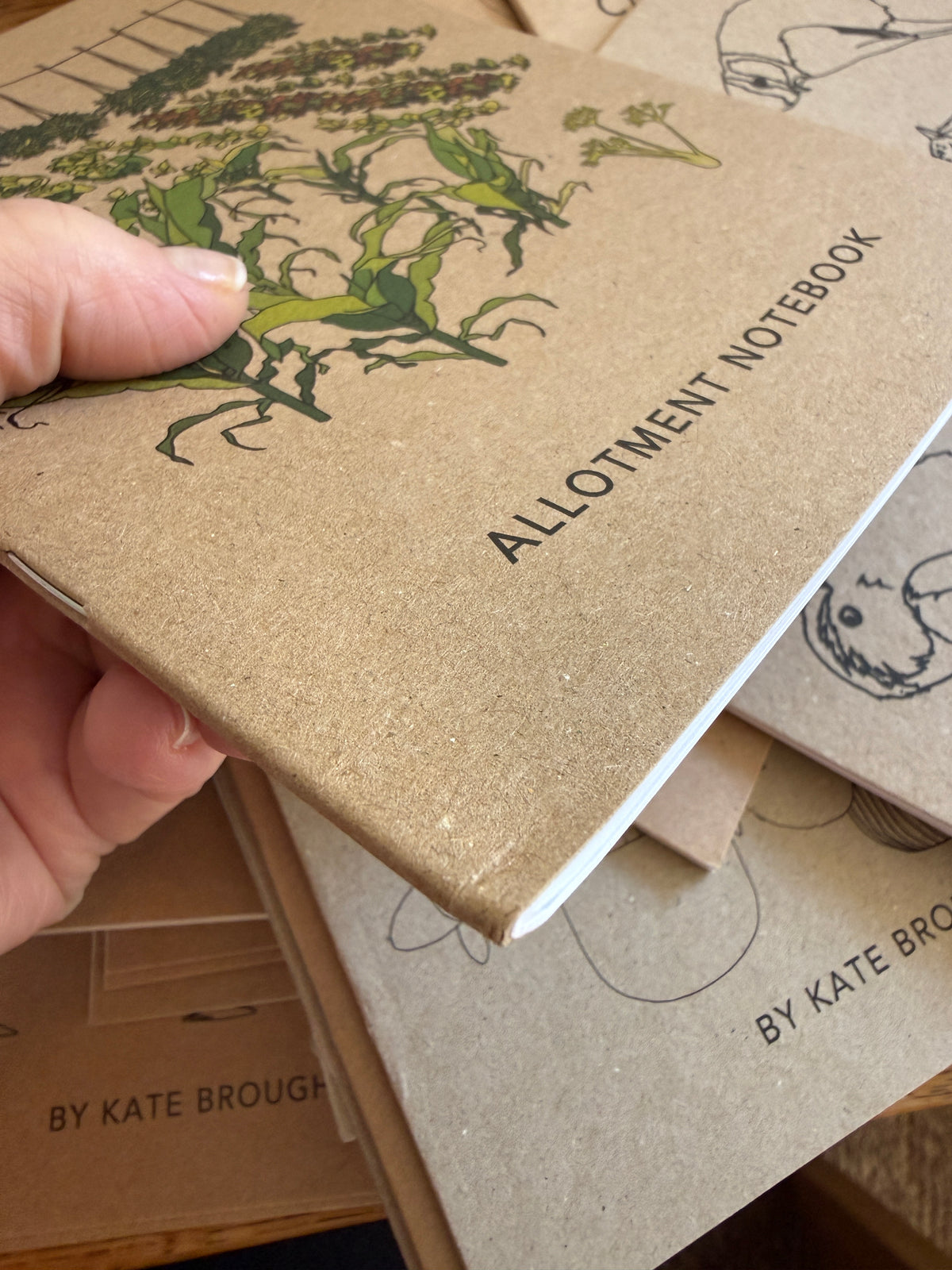 Allotment Notebook - SECONDS SALE - damaged - katebroughton