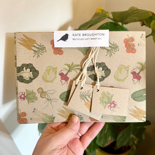 Vegetable gift wrap set - SECONDS SALE
