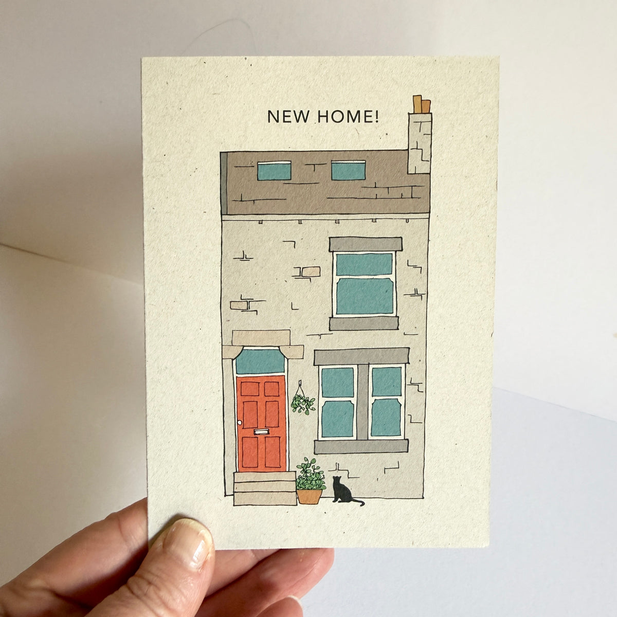 New Home! House Card - SUPER SECONDS - sample - katebroughton