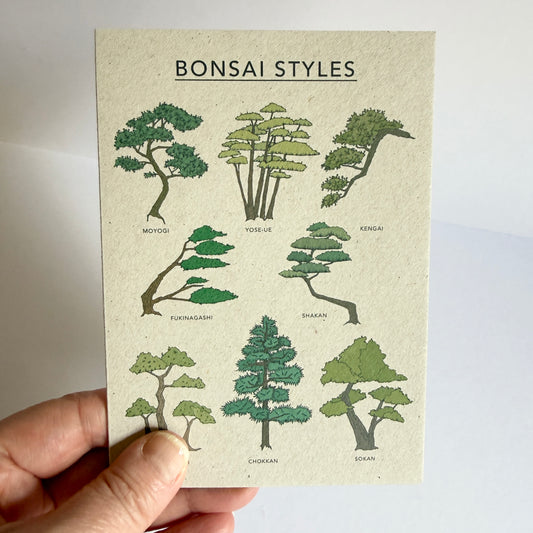 Bonsai Styles Card - SUPER SECONDS - sample - katebroughton