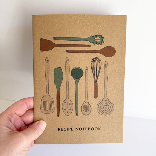 Recipe Notebook - SECONDS SALE - damaged - katebroughton