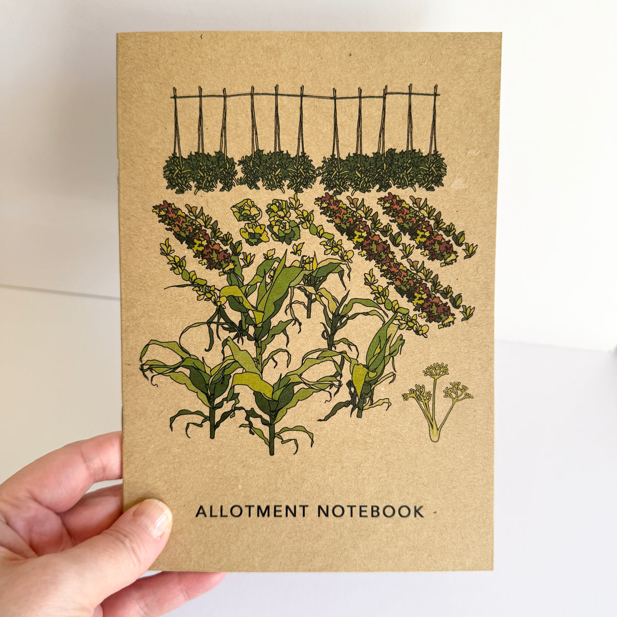 Allotment Notebook - SECONDS SALE - damaged - katebroughton