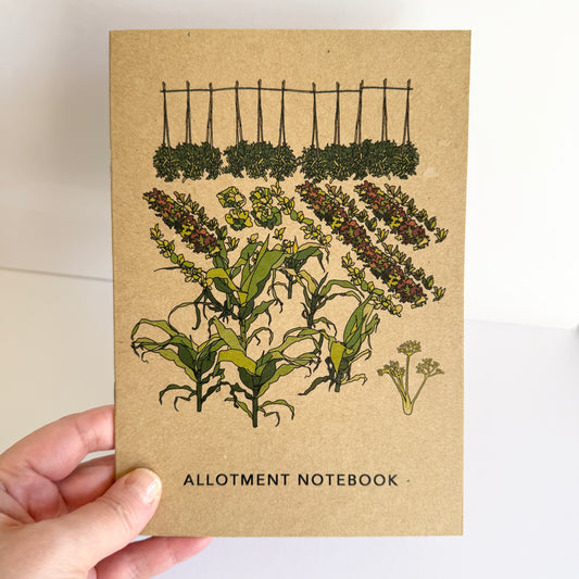 Allotment Notebook - SECONDS SALE - damaged - katebroughton