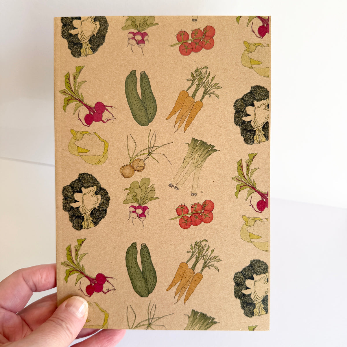 Veg Notebook - SECONDS SALE - misprint - katebroughton