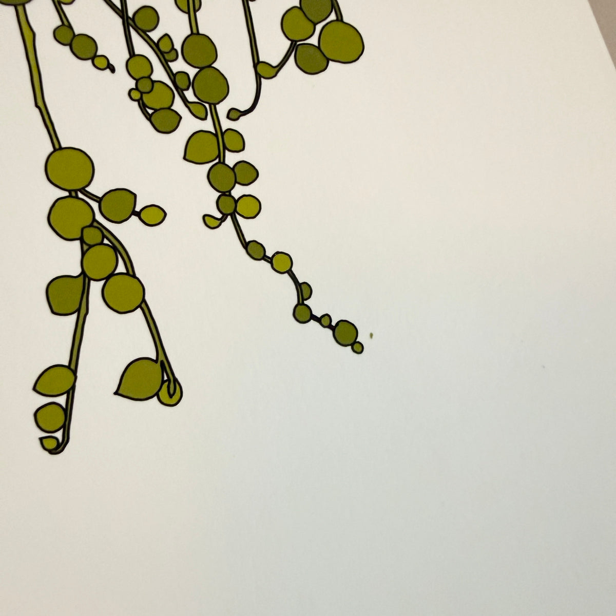 String of Pearls A4 print - SECONDS SALE