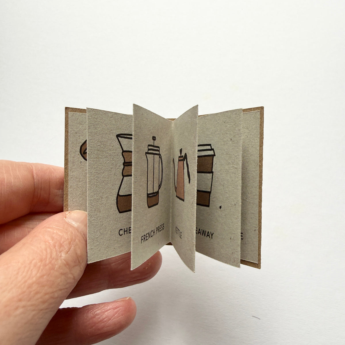 tiny book of coffee - sale