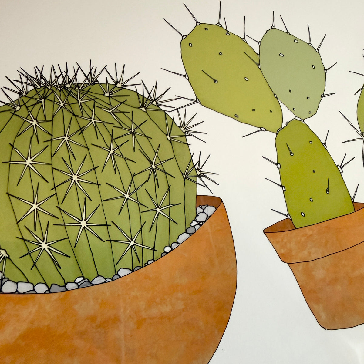 Cacti A4 print - SECONDS SALE - discontinued