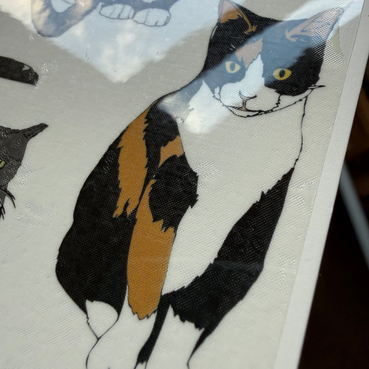 Cat temporary tattoos - SECONDS SALE - damaged