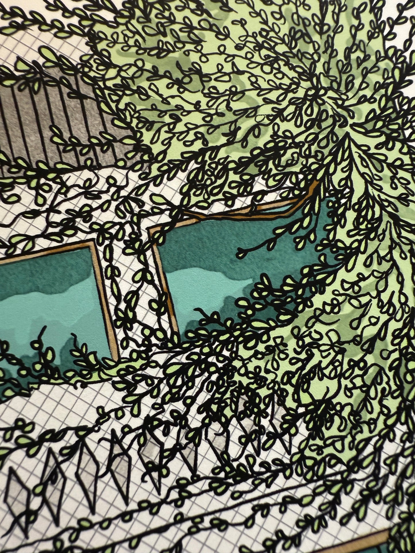 Tokyo building print No.4