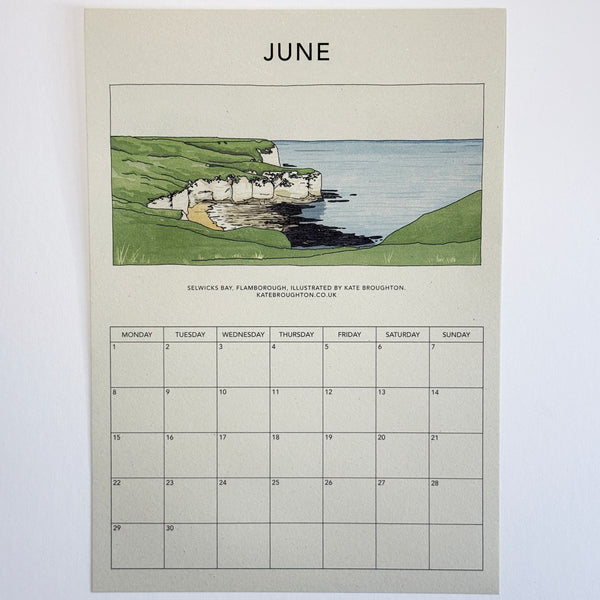 2026 Northern landscapes - Illustrated Wall Calendar A4