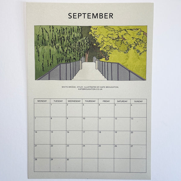 2026 Northern landscapes - Illustrated Wall Calendar A4