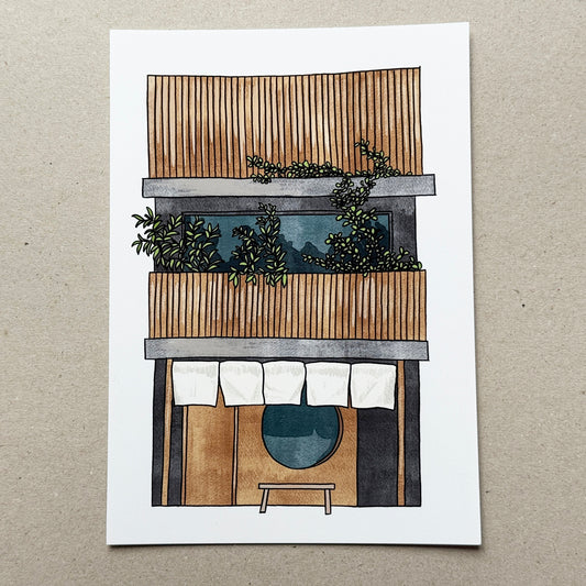 Tokyo building print No.1
