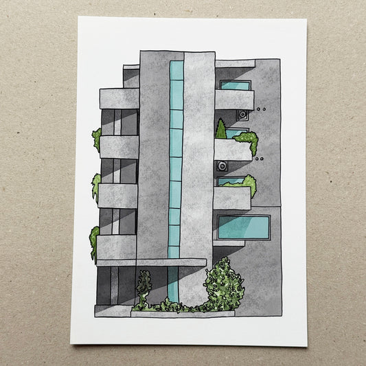 Tokyo building print No.7