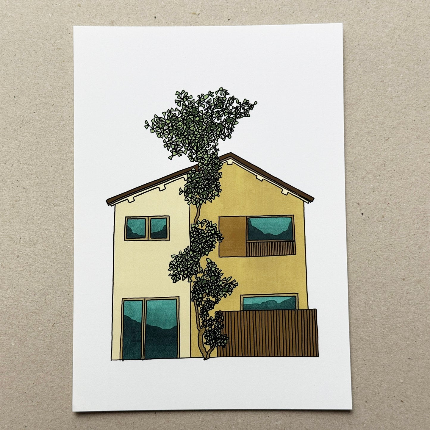 Tokyo building print No.8