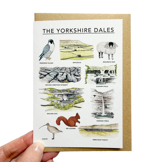 Yorkshire Dales Illustrated Card - katebroughton