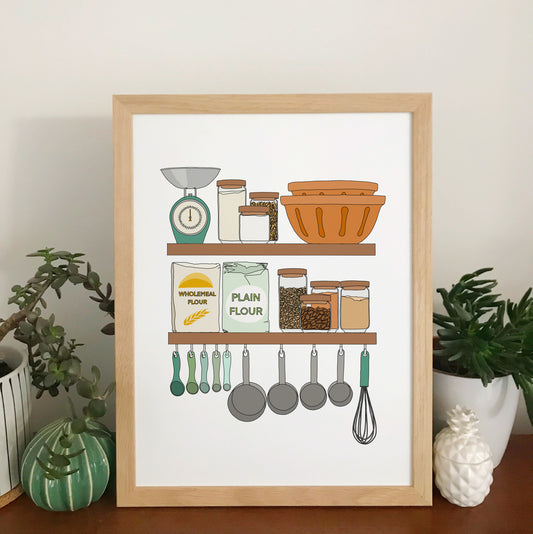 Baking Kitchen Print