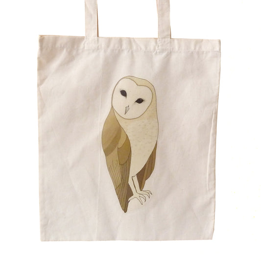 Barn Owl tote bag - SECONDS SALE
