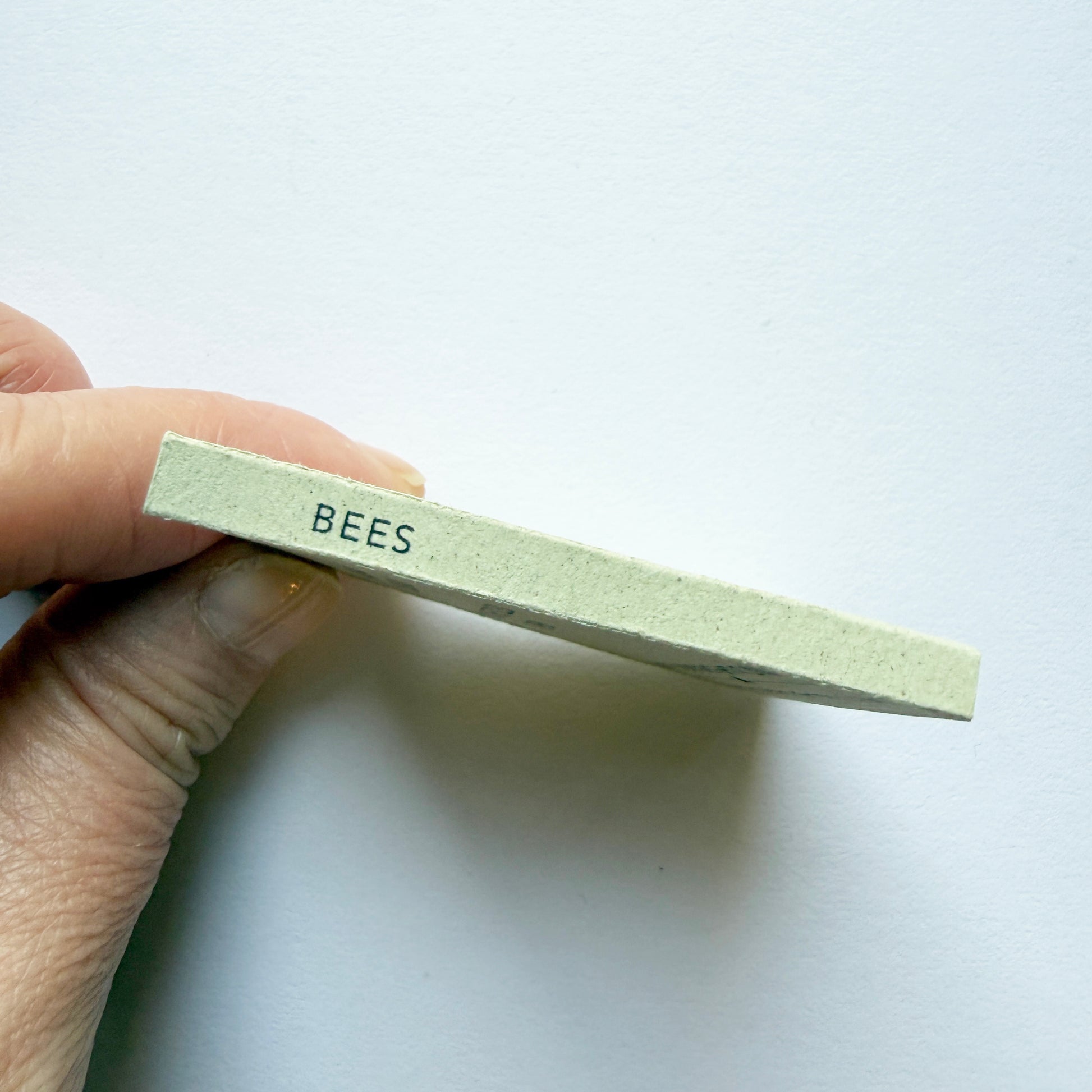 Bees - mini nature book spine by Kate broughton