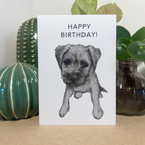 Happy Birthday Dog Card