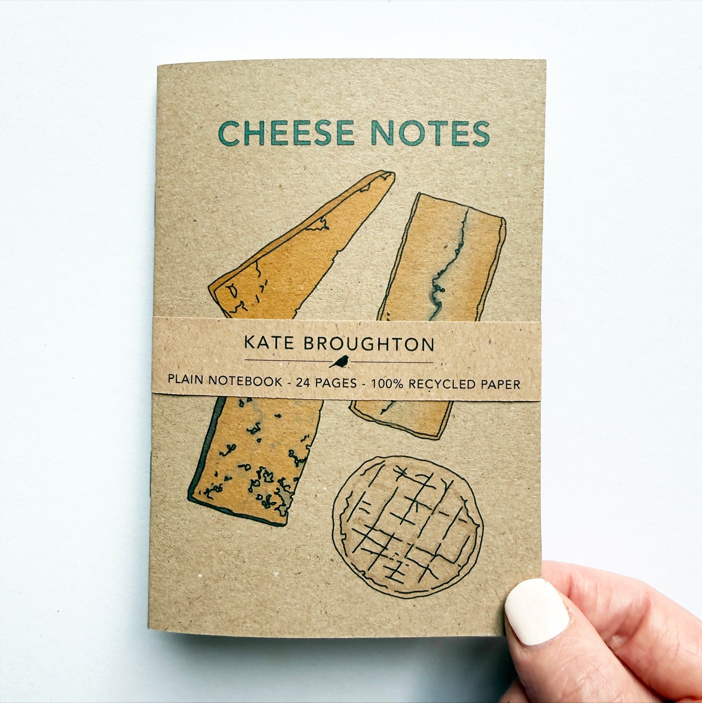 Cheese notes, pocket notebook