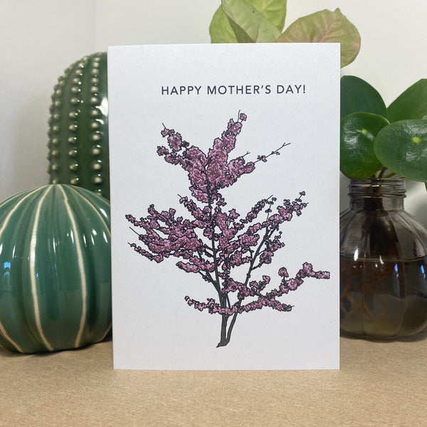 Happy Mother's Day! Cherry blossom tree card