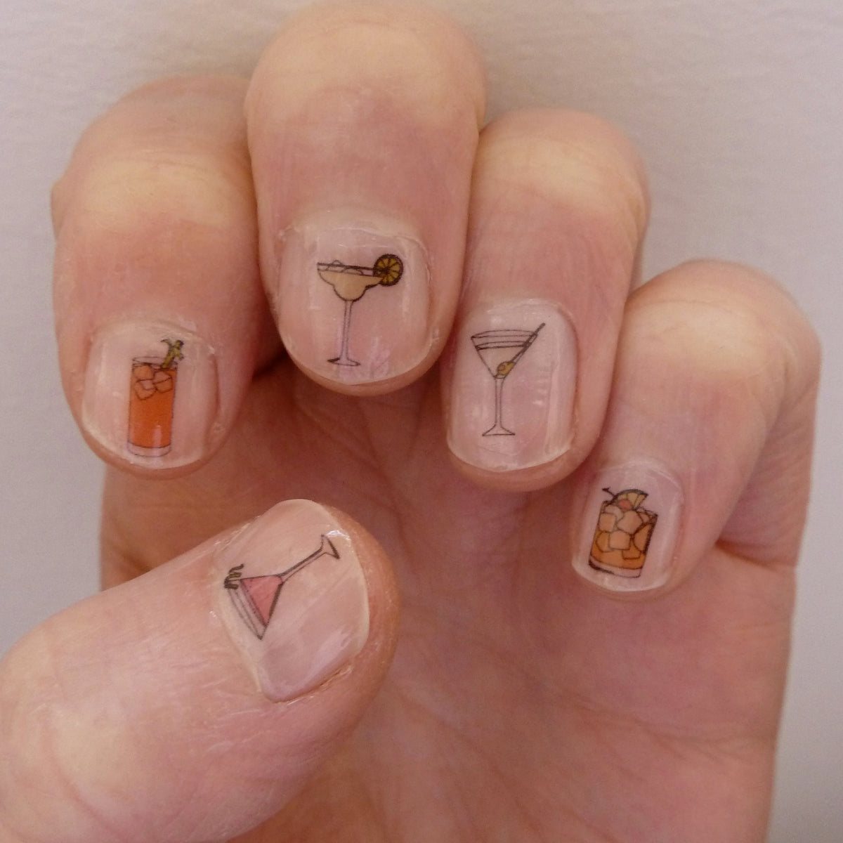 Nail Art Stickers - various designs - SECONDS SALE - discontinued