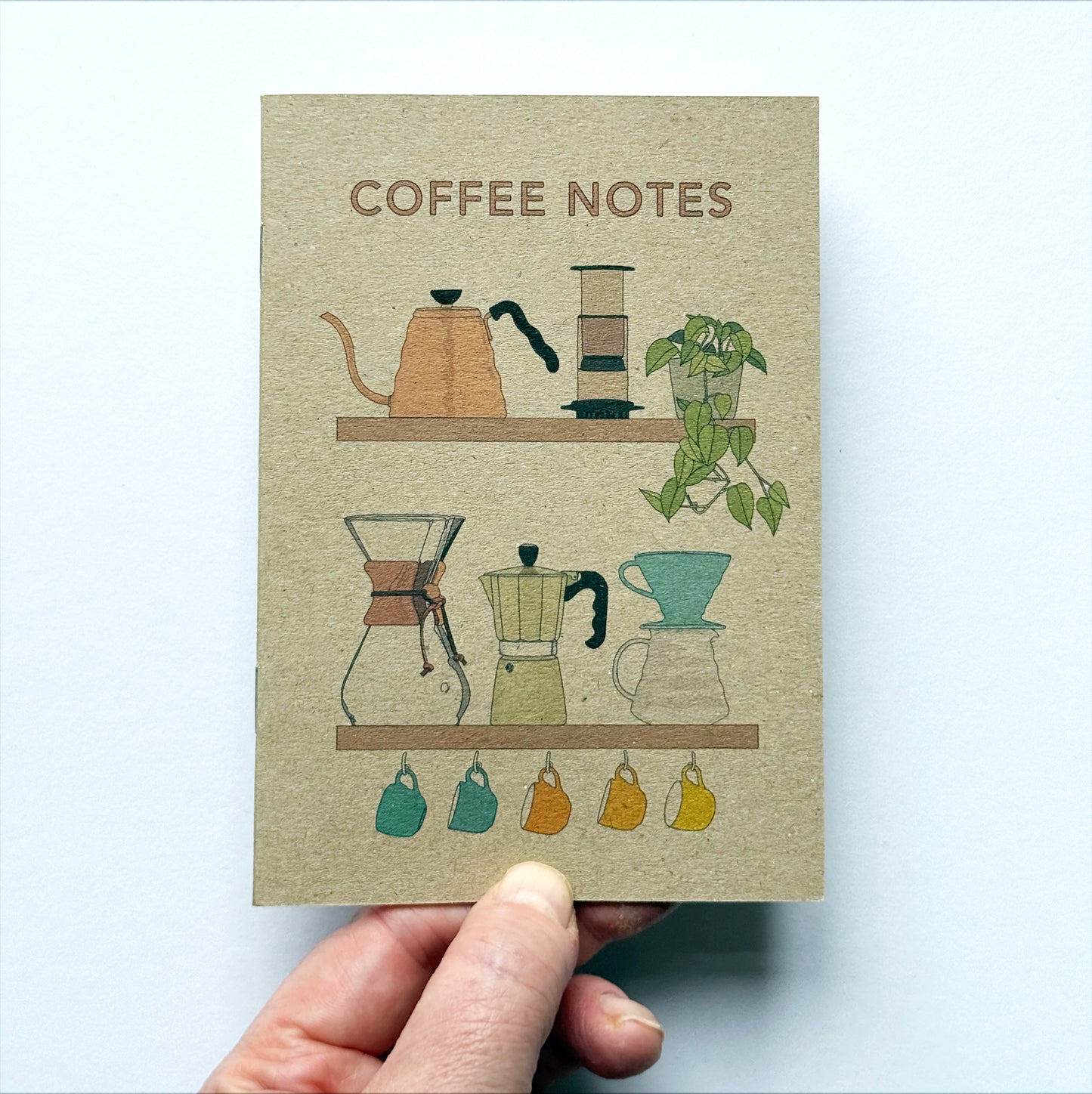 Coffee notes, pocket notebook