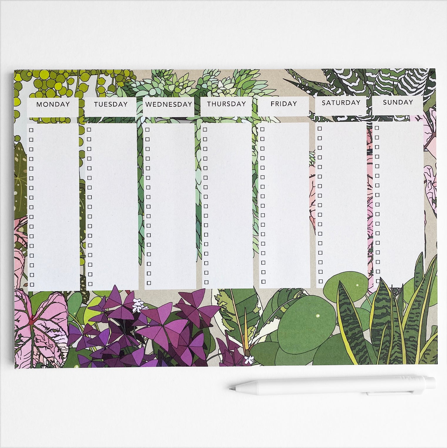 Houseplant Desk Planner