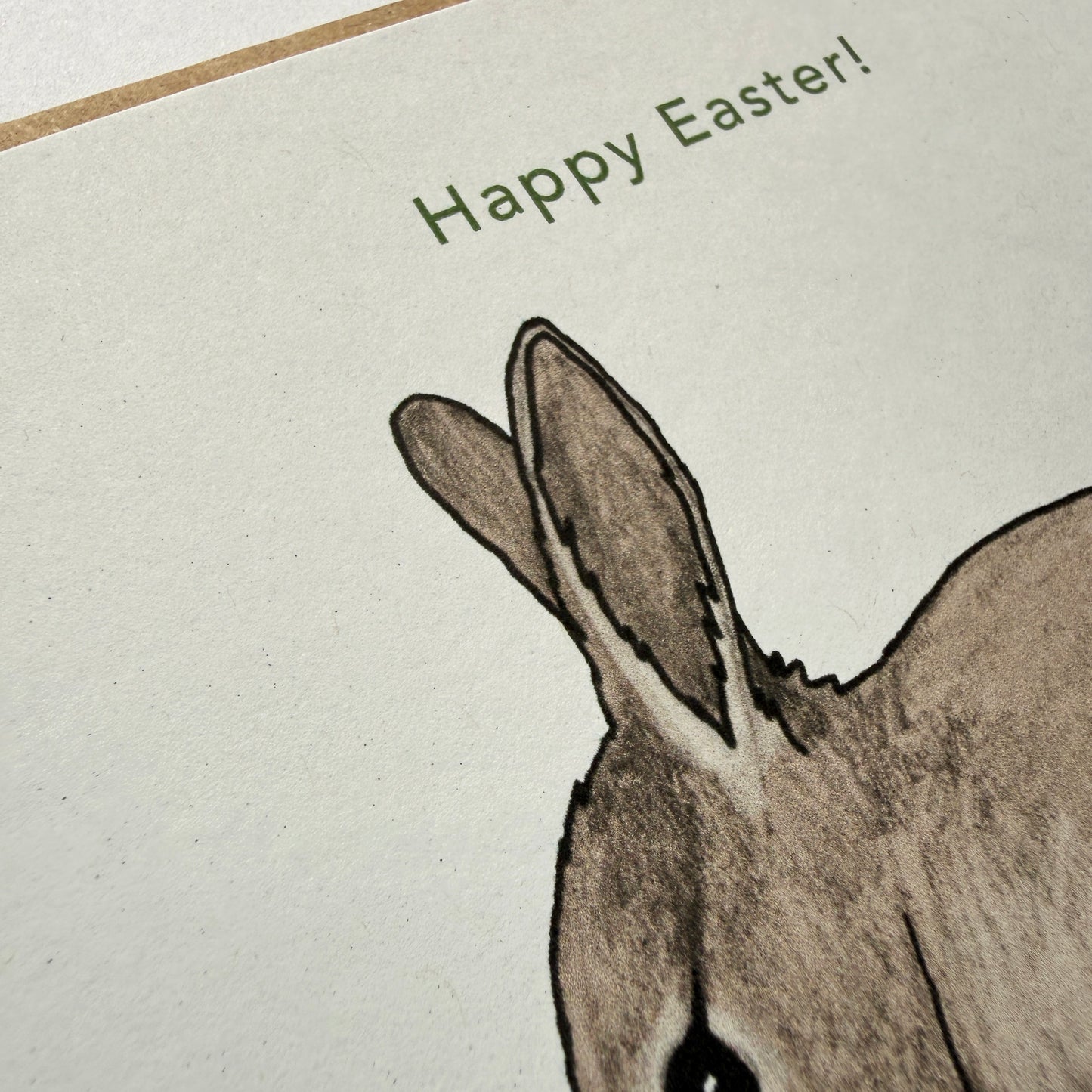 Happy Easter - Bunny Card - katebroughton